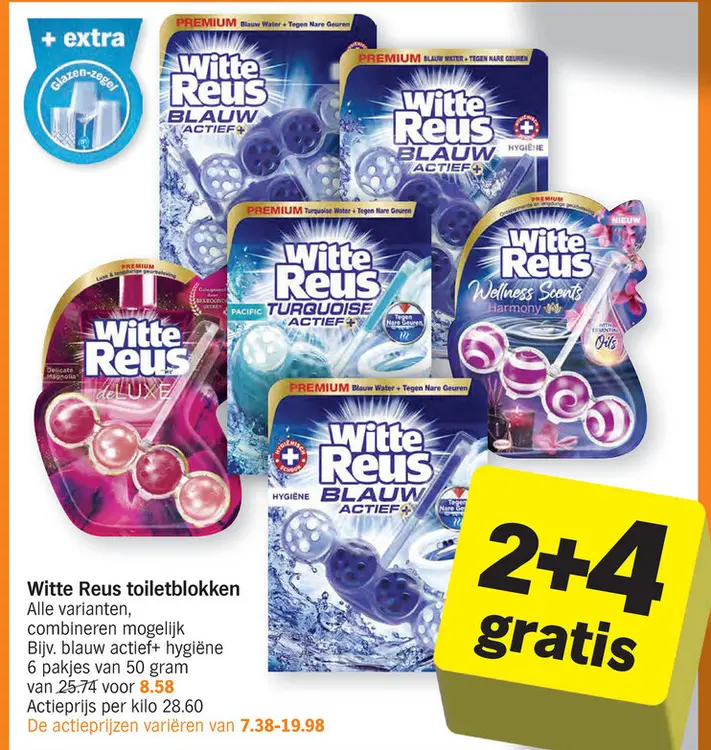 Aanbieding: toiletblokken