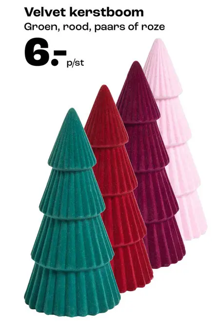 Aanbieding: Velvet kerstboom