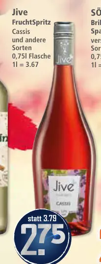 Aanbieding: Jive FruchtSpritz Cassis