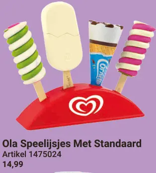 Aanbieding: Speelijsjes Met Standaard