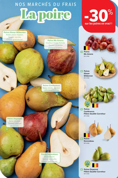 Offre: Poires