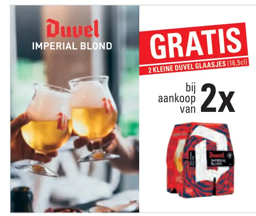 Promotie: Duvel Imperial Blond
