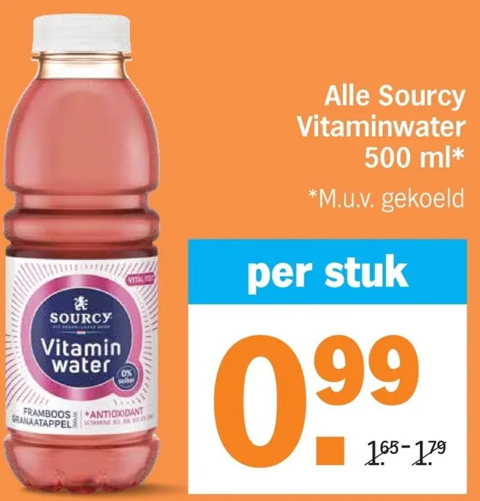 Aanbieding: Vitaminwater
