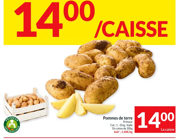 Offre: Pommes de terre