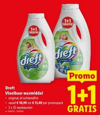 Promotie: Vloeibaar wasmiddel