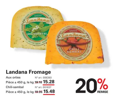 Offre: Landana Fromage