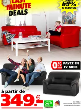 Offre: 3+2 PUEBLO Salon complet