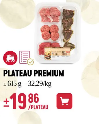 Offre: Plateau premium