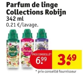 Offre: Parfum de linge Collections Robijn