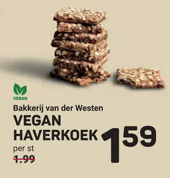 Aanbieding: Vegan haverkoek