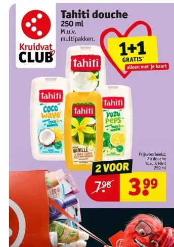Promotie: Tahiti douche