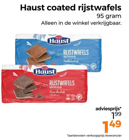 Aanbieding: Coated rijstwafels