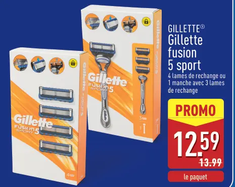 Offre: Gillette fusion 5 sport