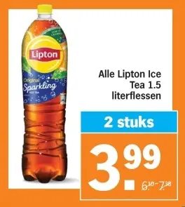 Aanbieding: Alle Lipton Ice Tea
