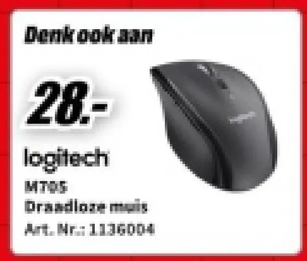 Aanbieding: M705 Draadloze muis