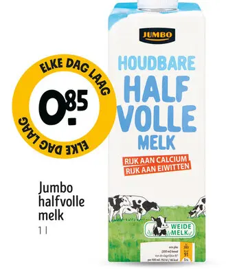 Promotie: Halfvolle melk