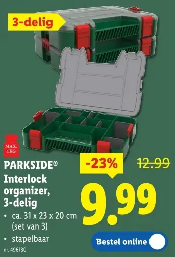 Promotie: Interlock organizer