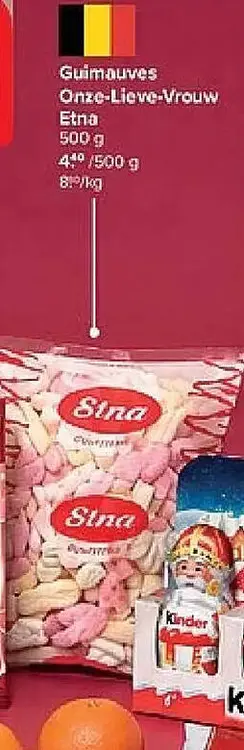 Promotie: Onze lieve vrouw etna