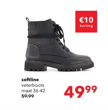 Aanbieding: veterboots
