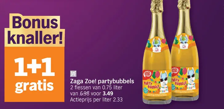 Promotie: partybubbels