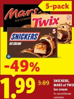 Aanbieding: Ice cream