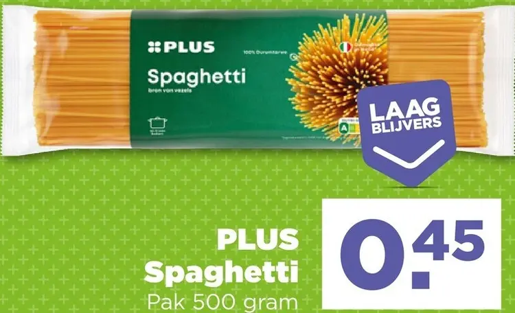 Aanbieding: PLUS Spaghetti
