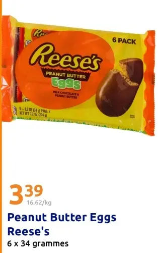 Offre: Peanut Butter Eggs