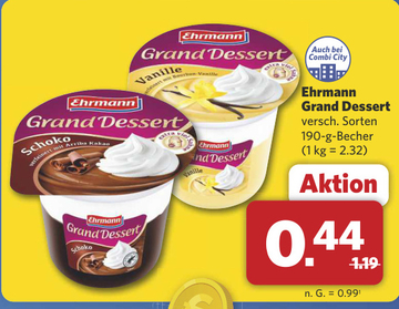 Aanbieding: Ehrmann Grand Dessert