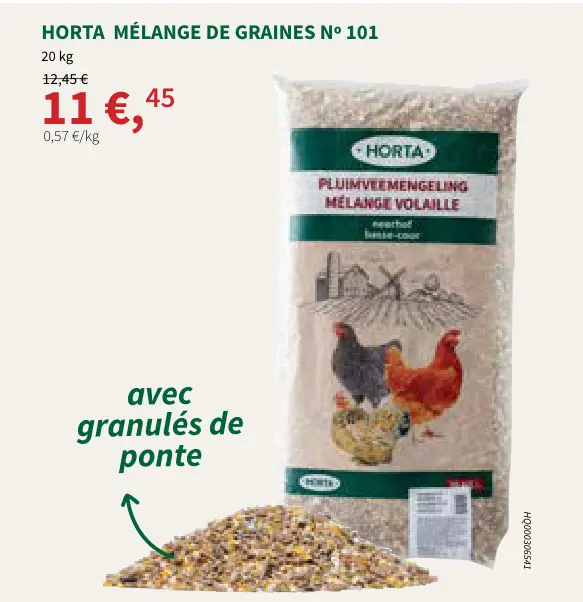 Offre: Mélange de graines n° 101