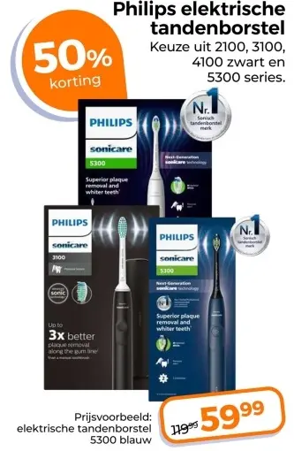 Aanbieding: Philips elektrische tandenborstel