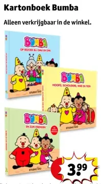 Aanbieding: Kartonboek Bumba