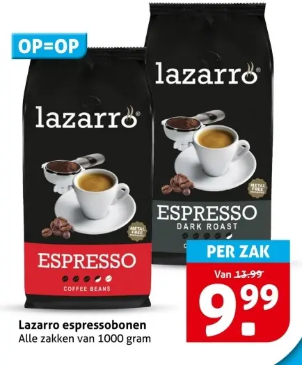 Aanbieding: espressobonen