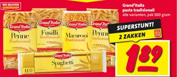 Aanbieding: Grand'Italia pasta tradizionali