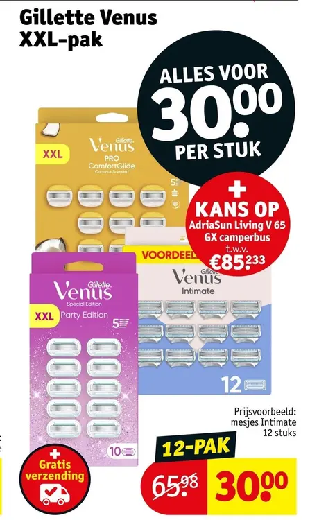 Aanbieding: Gillette Venus XXL-pak
