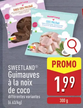 Offre: Guimauves à la noix de coco