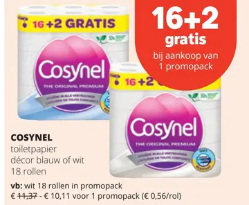 Aanbieding: COSYNEL toiletpapier