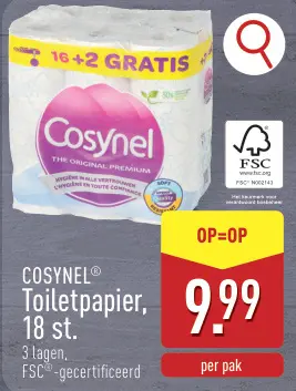 Aanbieding: COSYNEL® Toiletpapier