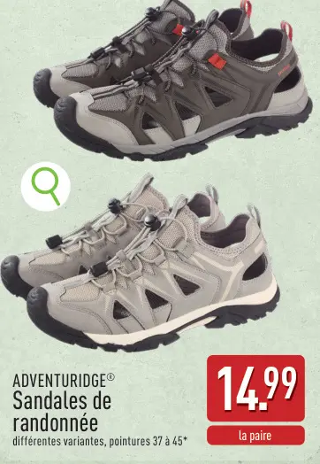 Offre: Sandales de randonnée