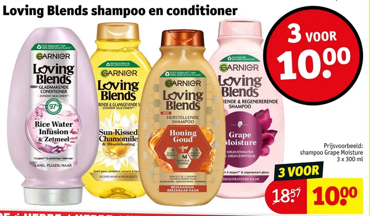 Aanbieding: Loving Blends shampoo en conditioner