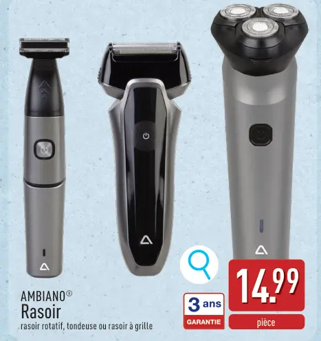 Offre: Rasoir