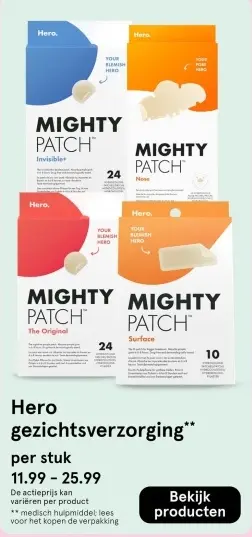 Aanbieding: Mighty Patch gezichtsverzorging