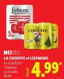 Aanbieding: LA CHOUFFE of LIEFMANS