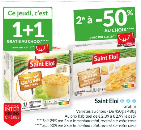 Offre: Gratins