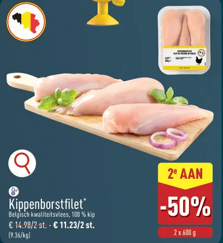 Promotie: Kippenborstfilet