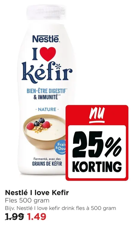 Aanbieding: Nestlé I love Kefir