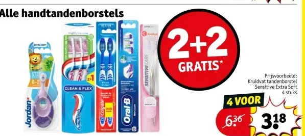Aanbieding: Alle handtandenborstels