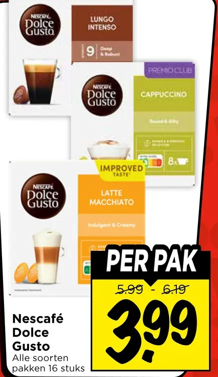 Aanbieding: Nescafé Dolce Gusto