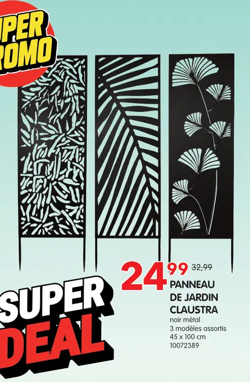 Offre: Panneau de jardin claustra