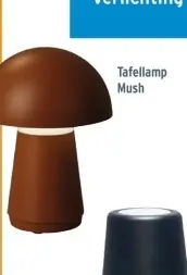Aanbieding: Tafellamp mush draadloos