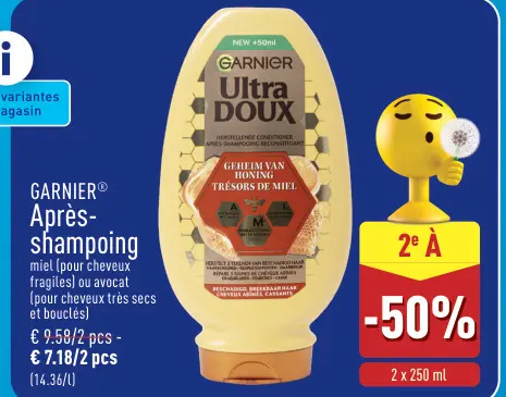 Offre: Après-shampoing